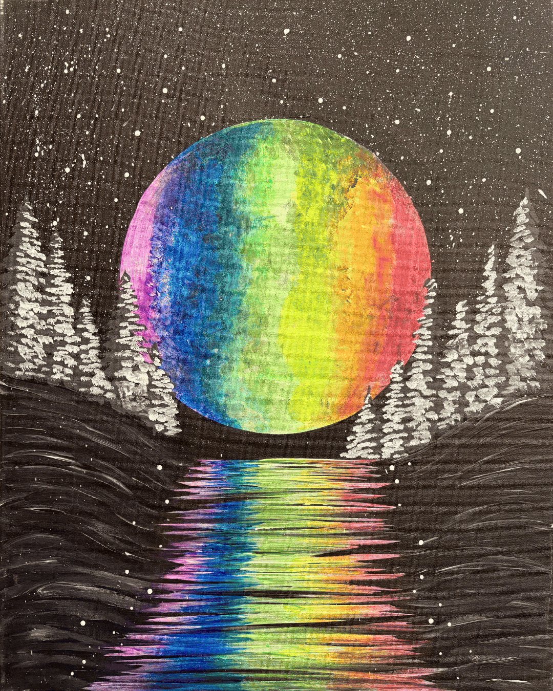 Magical Rainbow Moon